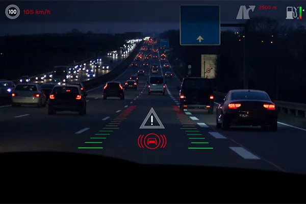 Holograms and augmented reality in windshields not that far away?